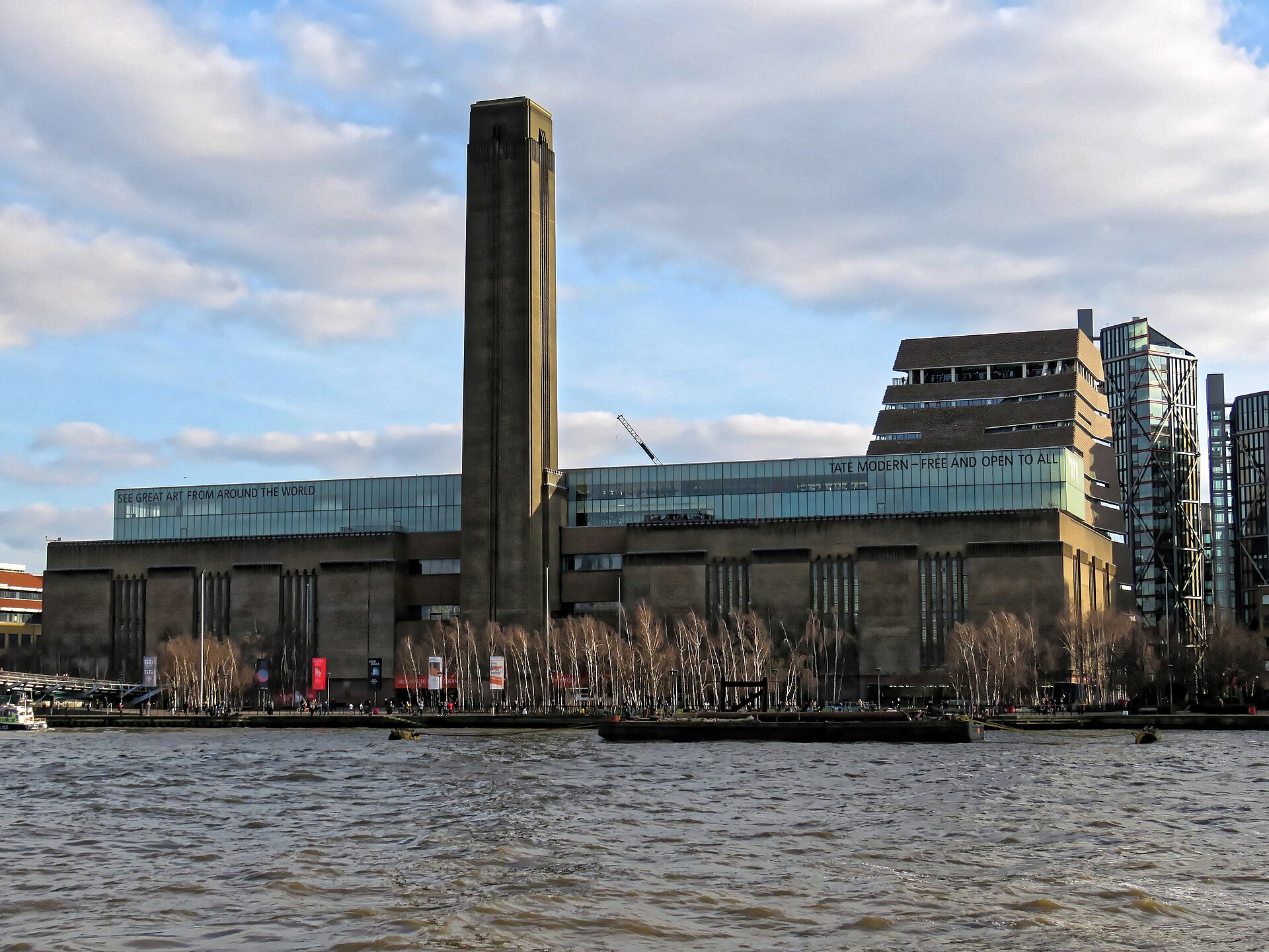 Tate Modern seen across the Thames